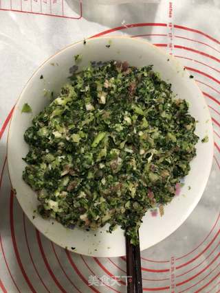 青菜猪肉饺子的做法步骤:8