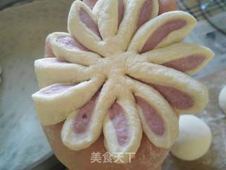 紫薯花馒头的做法步骤:21