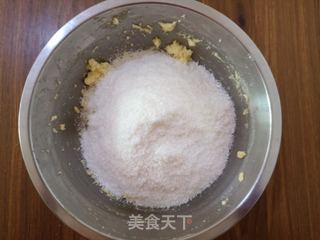 脆脆的奶香椰蓉球的做法步骤:8