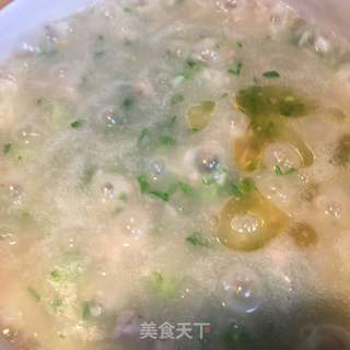 浓香蔬菜瘦肉砂锅粥的做法步骤:8