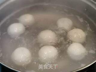 荠菜鲜肉汤圆的做法步骤:9
