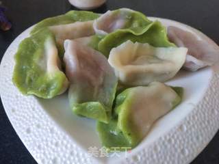 翡翠饺子的做法步骤:8