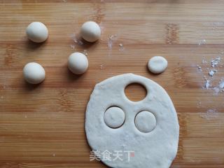 小熊挤挤面包的做法步骤:8
