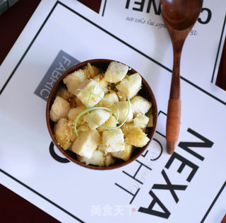 葱香馒头丁的做法步骤:8