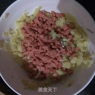 烤土豆泥的做法步骤:3
