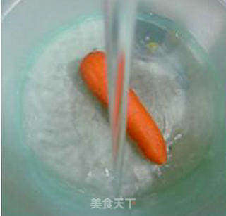 炼奶酥皮胡萝卜的做法步骤:6