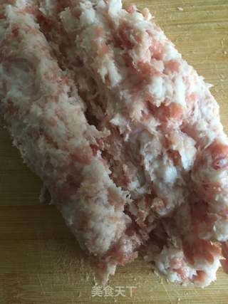 猪肉白菜水饺的做法步骤:4