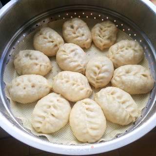 青椒午餐肉包的做法步骤:10