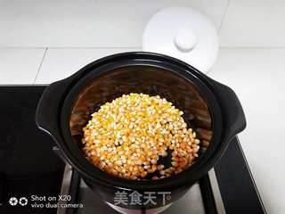砂锅爆米花的做法步骤:4