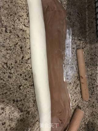双色馒头的做法步骤:12