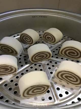双色馒头的做法步骤:15