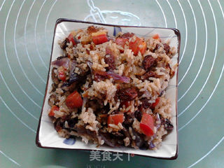 羊肉手抓饭的做法步骤:18