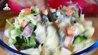清爽开胃的韩式土豆苹果沙拉的做法步骤:14