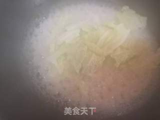 鳕鱼青菜粥的做法步骤：2