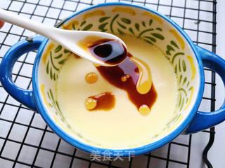 烤箱菜之海参蒸鸡蛋羹的做法步骤:10