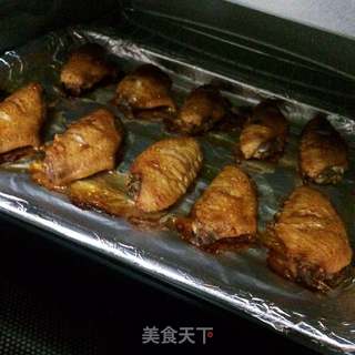 秘烤鸡翅的做法步骤:8