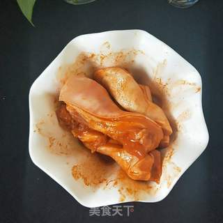 麻辣奥尔良烤五花肉的做法步骤:3