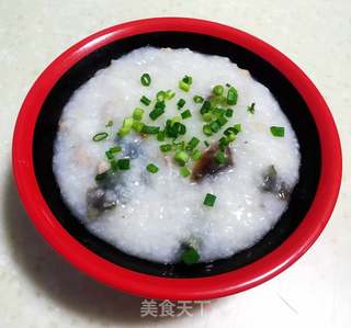 皮蛋瘦肉粥的做法步骤：10