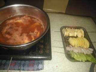 海鲜味串串香火锅的做法步骤:10