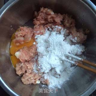 蘸汁蒸肉片的做法步骤:3