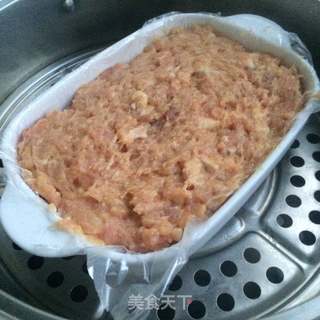 蘸汁蒸肉片的做法步骤:6