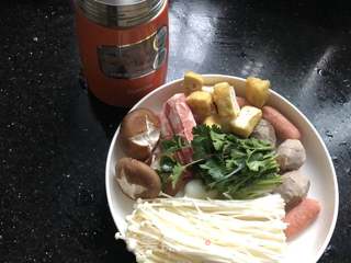 一人食简便火锅的做法步骤:2