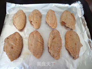 蒜泥蚝汁烤鸡翅的做法步骤:8