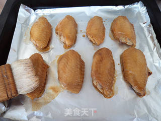 蒜泥蚝汁烤鸡翅的做法步骤:9