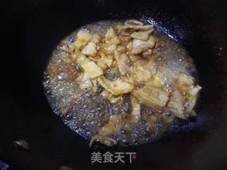 肉片粉丝炒酸菜的做法步骤：7