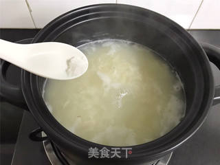 干贝虾皮胚芽米粥的做法步骤:7