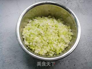 双色白菜饺子的做法步骤：2