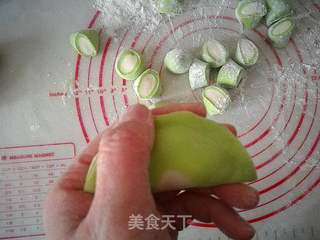 双色白菜饺子的做法步骤:8