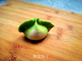 双色白菜饺子的做法步骤:9