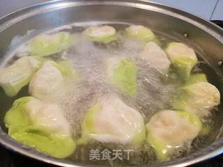 双色白菜饺子的做法步骤:11