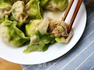 双色白菜饺子的做法步骤:12