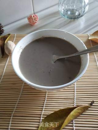 核桃芝麻黑豆浆的做法步骤:5