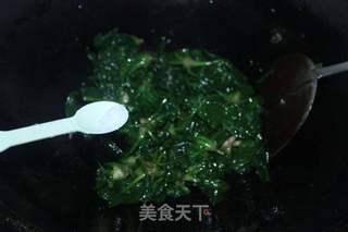 炒菠菜的做法步骤：4