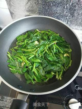 胡萝卜拌菠菜的做法步骤：10