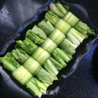 翡翠麻酱卷的做法步骤:5