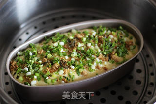 小葱肉松发糕————完胜面包的快手做法的做法步骤:9