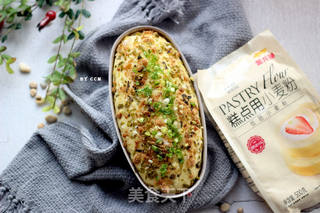 小葱肉松发糕————完胜面包的快手做法的做法步骤:10