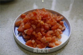 番茄鸡蛋疙瘩汤的做法步骤:4