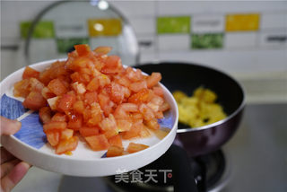 番茄鸡蛋疙瘩汤的做法步骤:5