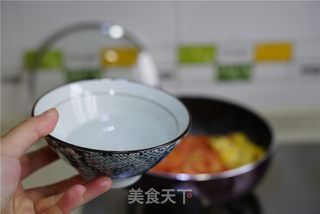 番茄鸡蛋疙瘩汤的做法步骤:6