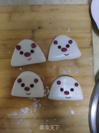 【金猪纳福】小猪包&小猪夹的做法步骤:16