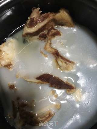 菠菜拌羊肉的做法步骤:4