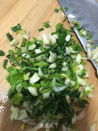 菠菜拌羊肉的做法步骤:16