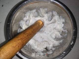 山药糯米豆沙饼的做法步骤:6