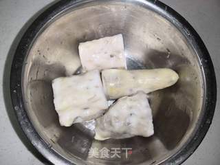 山药糯米豆沙饼的做法步骤：5