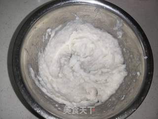 山药糯米豆沙饼的做法步骤:8